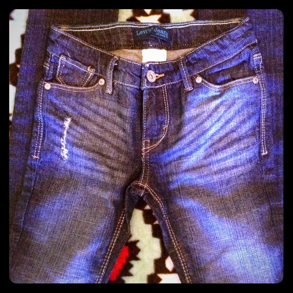 Girls Levi skinny jeans size 8