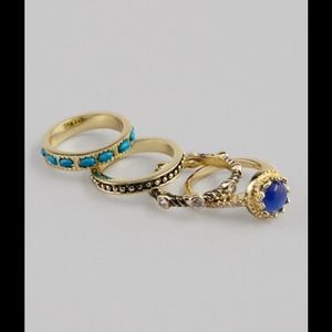 Beyond Rings "Jubilee" Stack Ring Set - NWOT