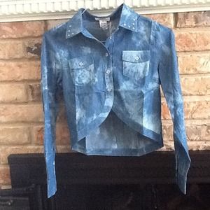 (TRADED) Blue Jean Top