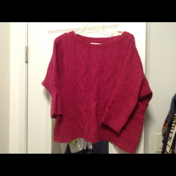 SOLD in bundle! Super cute pink chunky sweater!