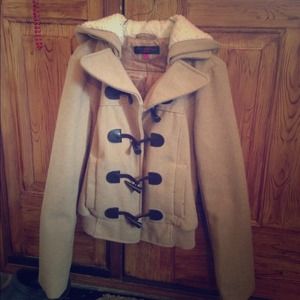 Tan peacoat jacket 💛 GREAT CONDITION