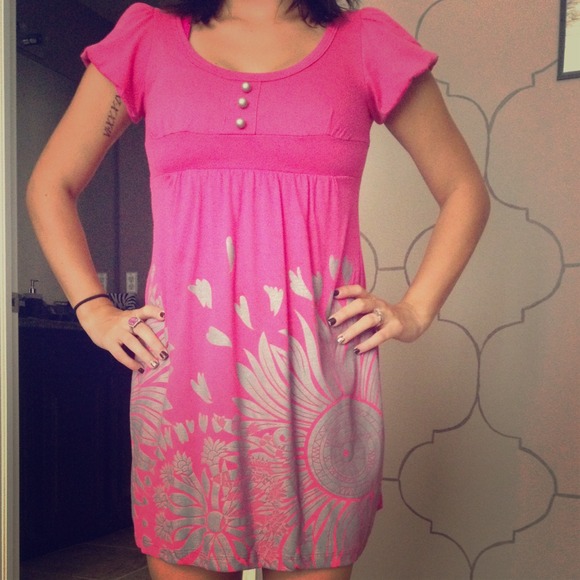 Pink dress
