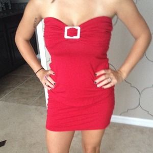 Red dress