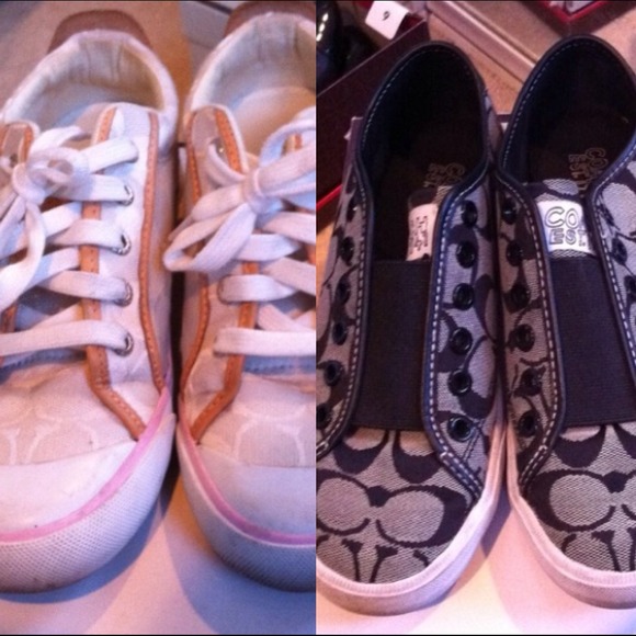 🔴Reserved🔴Coach sneakers: Set of two