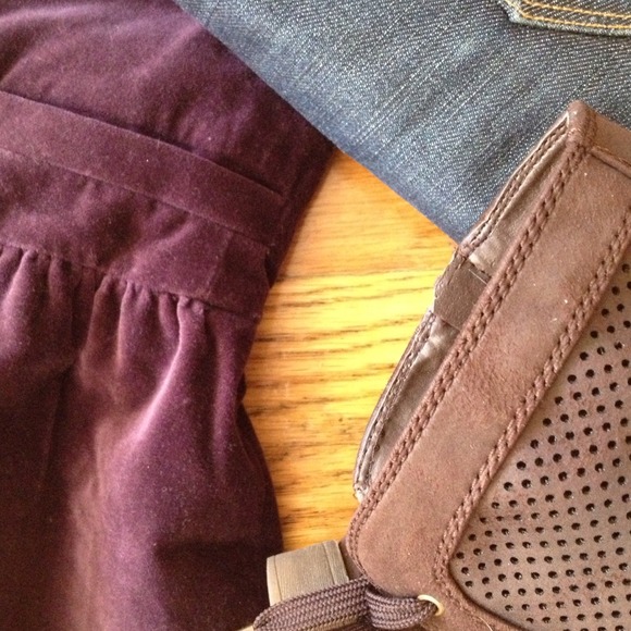 J. Crew Eggplant Velvet Blazer