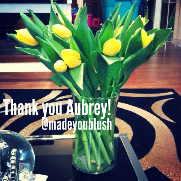 I GOT FLOWERS!