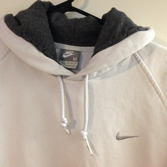 Nike White Hoodie