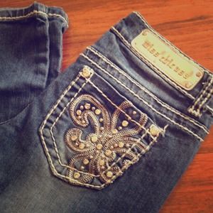 Miss Chic Embellished Denim