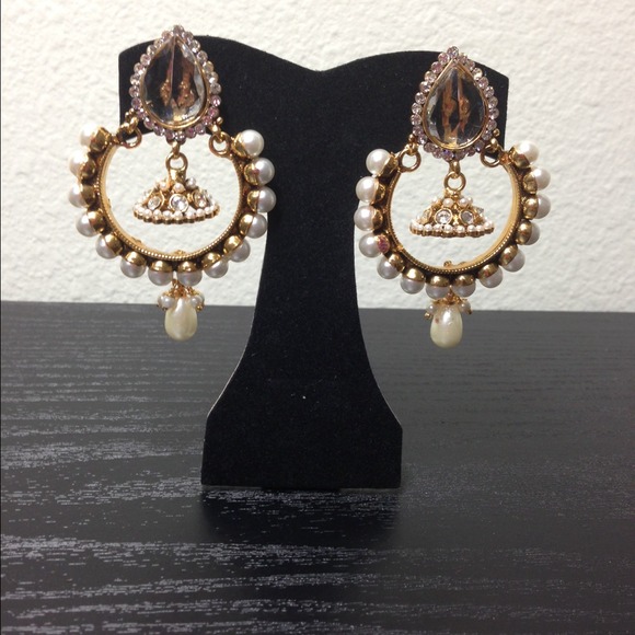 Antique indian Gold earrings