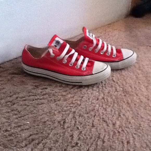Red Converse All Stars