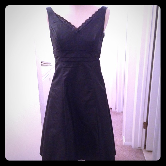 Classic Black Cocktail Dress - Picture 1 of 4