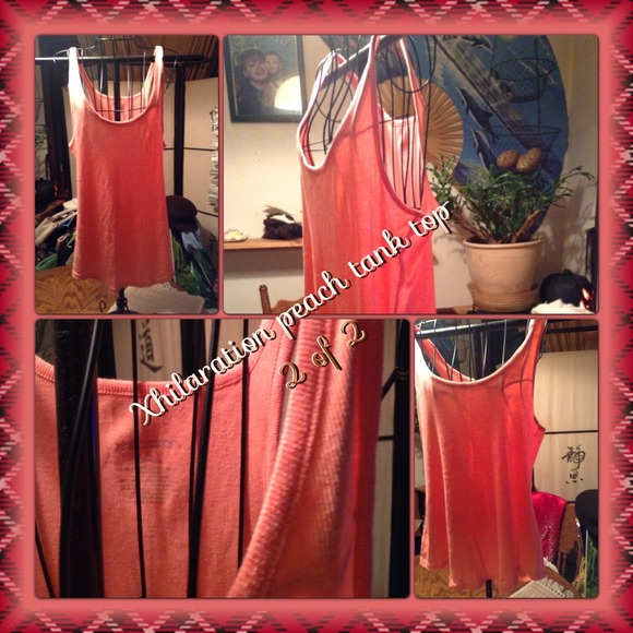 Xhilaration peach tank