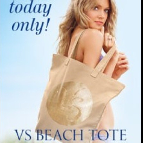 Victoria's Secret beach tote.