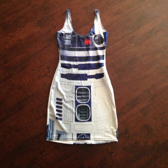 Brand new black milk r2d2 dress