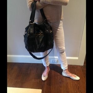 Urban Outfitters black leather purse