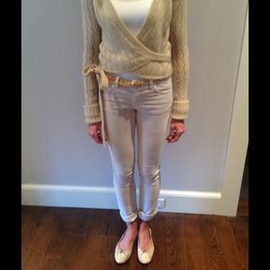 Free People wrap sweater
