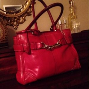 COACH Red Handbag