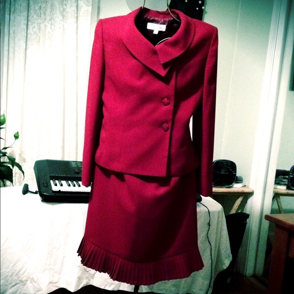 Red Suit by Suit Studio.