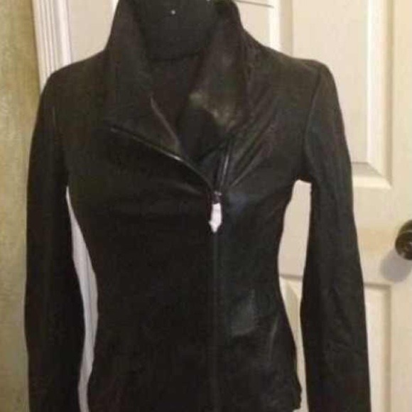 Vince leather jacket sm reserved for @mjsstylist