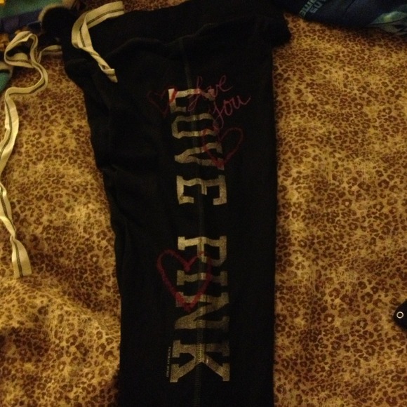 Victoria secret pink lounge pants