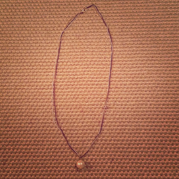 🚫🚫SOLD🚫🚫Mixed Metal Pearl Necklace