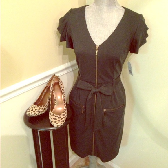 ⚡️Reduced⚡️Jessica Simpson Zip-Front Pocket Dress