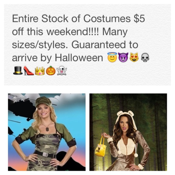 Halloween Costume Blowout!!!'