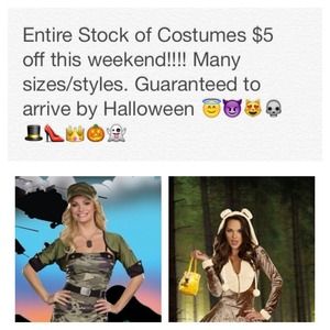 Halloween Costume Blowout!!!'