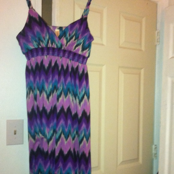 Multicolored Maxi Dress
