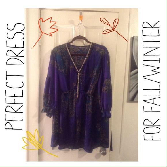 NWOT Satin Shift Dress