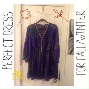 NWOT Satin Shift Dress