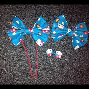 Hair bow set
