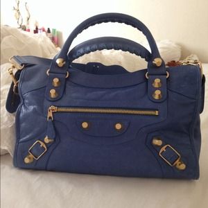 balenciaga giant 12 gold city bag