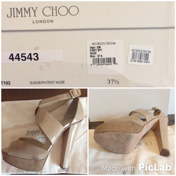 ‼️SOLD‼️ Authentic Jimmy Choo Fiery Pumps - Picture 3 of 4