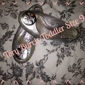 ⬇️Price Drop⬇️ Tory Burch Riva Flats-Toddler