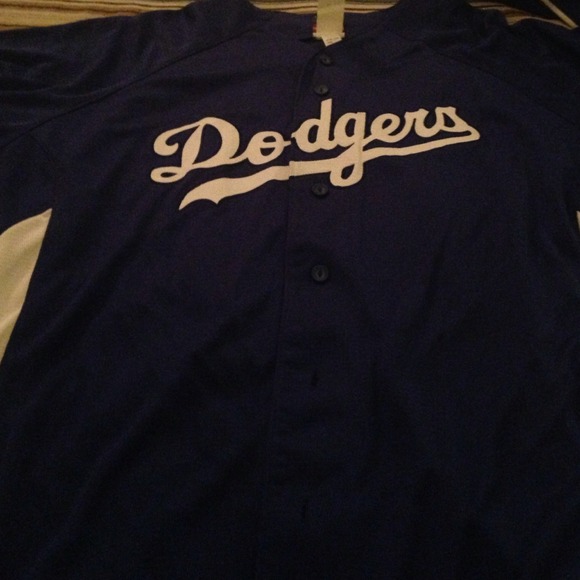 Dodgers men jersey (99 Ramirez) blue and white.