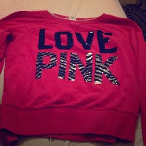 Pink sweatshirt