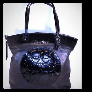 Coach leather Laura tote