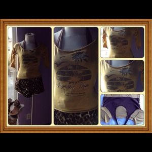 🎉🎉SOLD🎉🎉TOP AND SHORT PERFECT COMBINATION