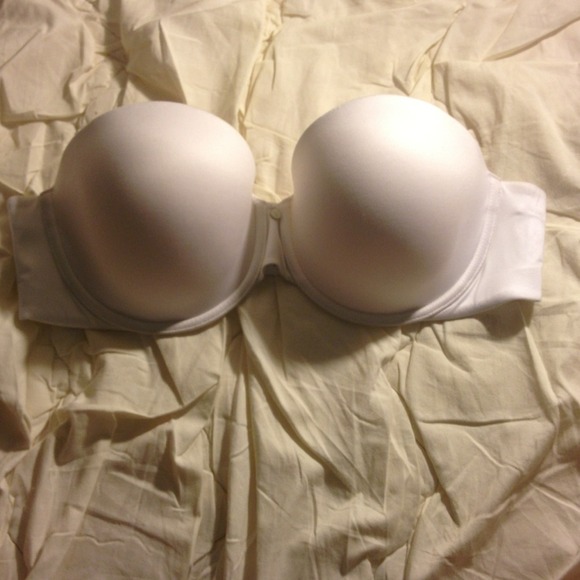 Victoria's Secret lined strapless 38 used (used)