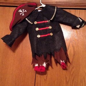 Baby pirate costume