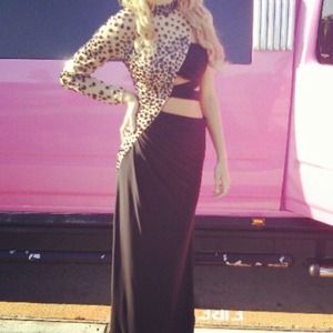 2013 Sherri Hill Abstract Formal Dress