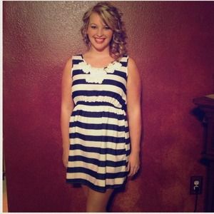 Hello Sailor Empire Waist Dress--NWOT