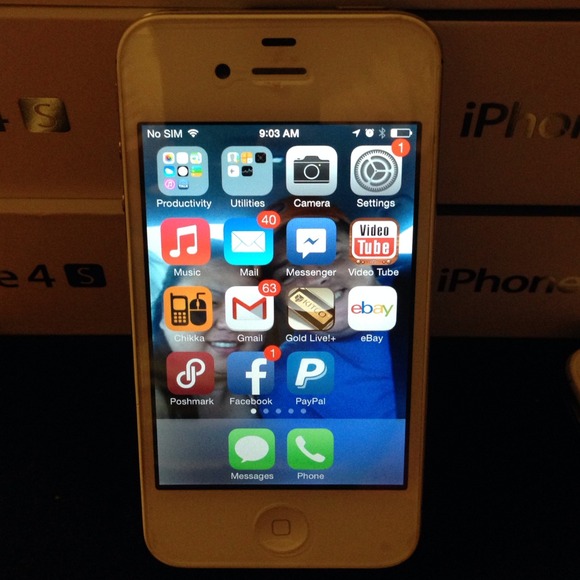 SOLD OUT!!! Iphone4s gsm 16g white - Picture 2 of 3