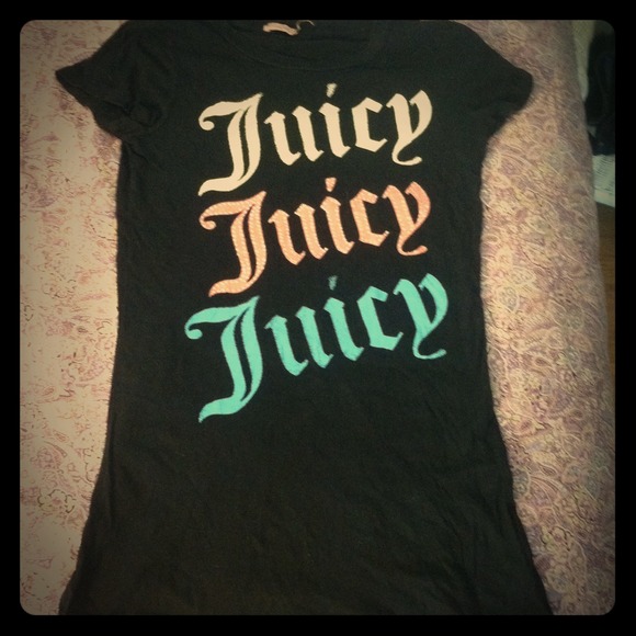Juicy couture bling t shirt