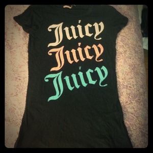 Juicy couture bling t shirt