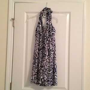 Small old navy keyhole halter dress