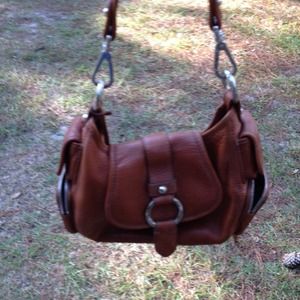 Banana republic leather bag
