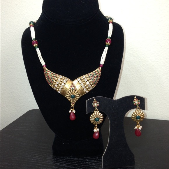 Traditional indian necklace