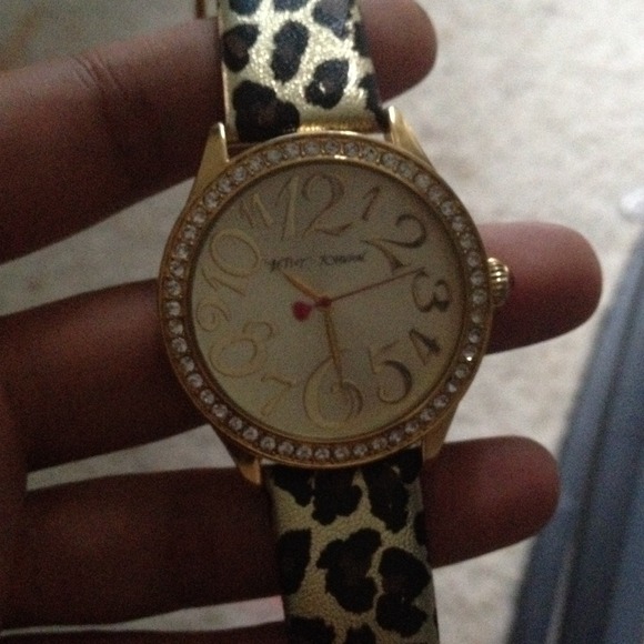 Betsy Johnson gold  watch